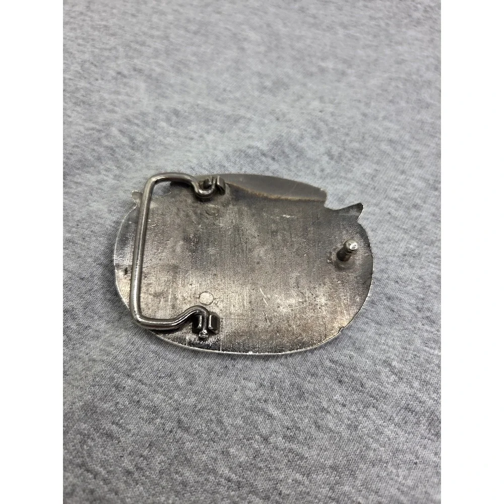 Easy Riders Motorcycle Magazine Eagle USA Biker Belt Buckle